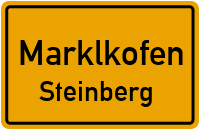 Feldstraße in MarklkofenSteinberg