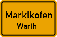 Hochweg in MarklkofenWarth