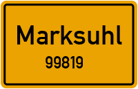 Straßen in 99819 Marksuhl