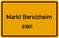 91801 Markt Berolzheim