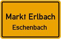 Straßenverzeichnis Markt Erlbach Eschenbach
