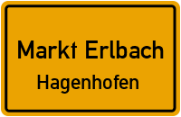 Straßen in Markt Erlbach Hagenhofen