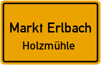 Straßenverzeichnis Markt Erlbach Holzmühle