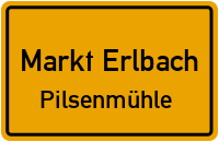 Straßenverzeichnis Markt Erlbach Pilsenmühle
