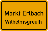 Straßenverzeichnis Markt Erlbach Wilhelmsgreuth