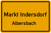 Straßenverzeichnis Markt Indersdorf Albersbach