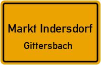 Straßenverzeichnis Markt Indersdorf Gittersbach