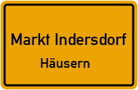 Straßenverzeichnis Markt Indersdorf Häusern