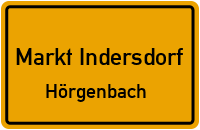 Straßenverzeichnis Markt Indersdorf Hörgenbach