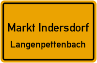 Straßenverzeichnis Markt Indersdorf Langenpettenbach