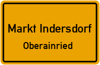 Straßenverzeichnis Markt Indersdorf Oberainried