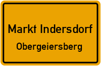 Straßenverzeichnis Markt Indersdorf Obergeiersberg