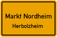 Straßen in Markt Nordheim Herbolzheim