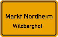 Straßen in Markt Nordheim Wildberghof
