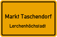 Straßenverzeichnis Markt Taschendorf Lerchenhöchstadt