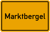 City Sign Marktbergel