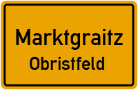 Straßen in Marktgraitz Obristfeld