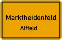 Eichenfürster Weg in MarktheidenfeldAltfeld