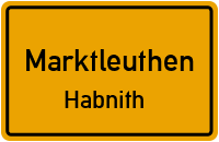 Straßen in Marktleuthen Habnith