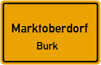 B 472 in MarktoberdorfBurk