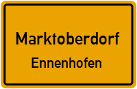 Marienburger Straße in MarktoberdorfEnnenhofen