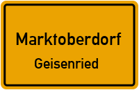 Geisenrieder Straße in 87616 Marktoberdorf (Geisenried)