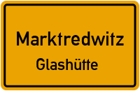 Straßenverzeichnis Marktredwitz Glashütte