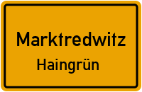 Straßenverzeichnis Marktredwitz Haingrün