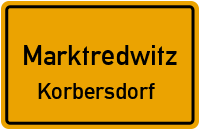Straßenverzeichnis Marktredwitz Korbersdorf