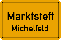 Mittlere Dorfstraße in MarktsteftMichelfeld