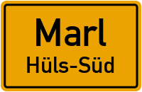 Fanny-Hensel-Weg in MarlHüls-Süd