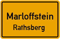 Abstieg Zur Rathsberger Wildniss in MarloffsteinRathsberg