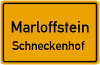 Schneckenhof in MarloffsteinSchneckenhof