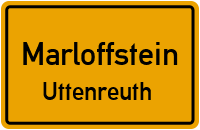 Flurweg in MarloffsteinUttenreuth
