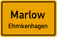 Wasserstraße in MarlowEhmkenhagen