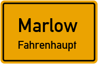 Straßenverzeichnis Marlow Fahrenhaupt