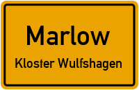 Forstweg in MarlowKloster Wulfshagen