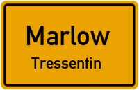 Chausseestraße in MarlowTressentin