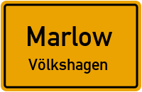 Landstraat in MarlowVölkshagen