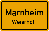 Hauptstraße in MarnheimWeierhof