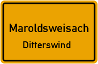 Gartenstraße in MaroldsweisachDitterswind