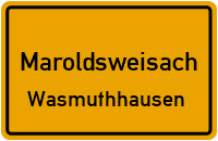 Alte Straße in MaroldsweisachWasmuthhausen