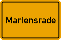 City Sign Martensrade