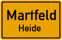 Heideweg in MartfeldHeide