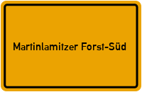 Dürrsteinweg in Martinlamitzer Forst-Süd