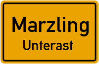 Goldshausener Straße in MarzlingUnterast