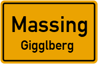 Straßen in Massing Gigglberg