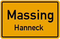 Straßen in Massing Hanneck
