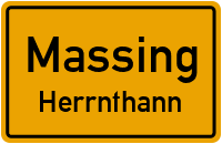 Straßen in Massing Herrnthann