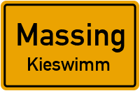 Straßen in Massing Kieswimm